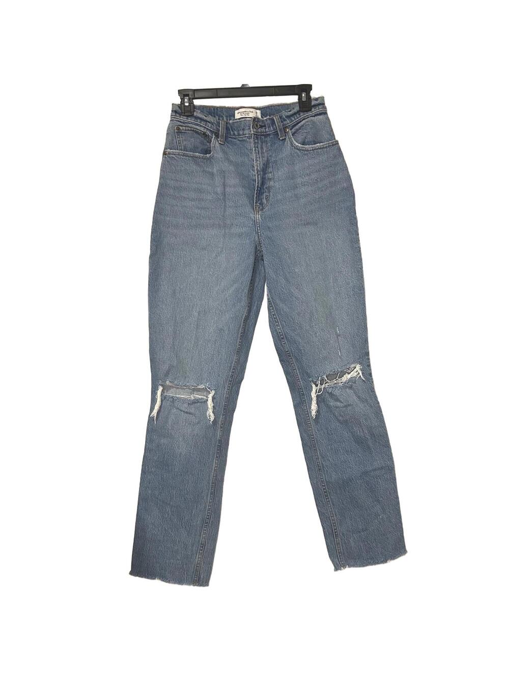 A&F 90's Straight Ultra High Rise Jeans 28W x 31L
